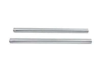 V-Twin Chrome 39mm Fork Tube Set for Harley Davidson FXRT & XL Models - 29-3/8 inch Length by V-Twin