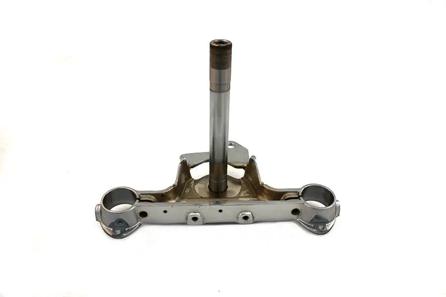 V-Twin Lower Chrome Triple Tree with Lock Tab for Harley Davidson FL Models 1949-1958 by V-Twin