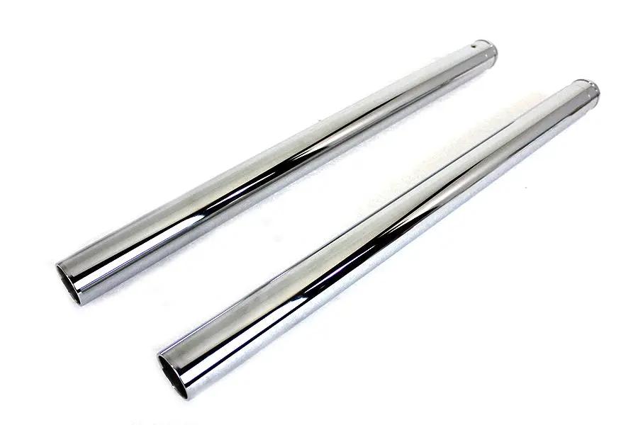 V-Twin Chrome Fork Tube Set Stock Length for Harley Davidson FLT (Part XB-2) by V-Twin