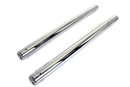 V-Twin Chrome Fork Tube Set Stock Length for Harley Davidson FLT (Part XB-2) by V-Twin