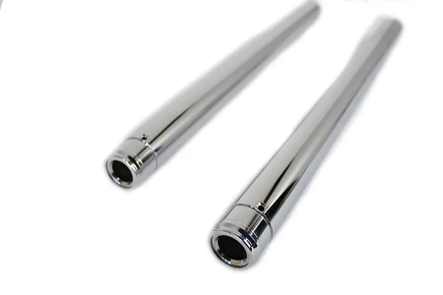 V-Twin Chrome Fork Tube Set Stock Length for Harley Davidson FLT (Part XB-2) by V-Twin