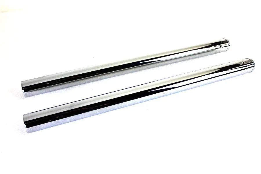 V-Twin Chrome Fork Tube Set Stock Length for Harley Davidson FLT (Part XB-2) by V-Twin