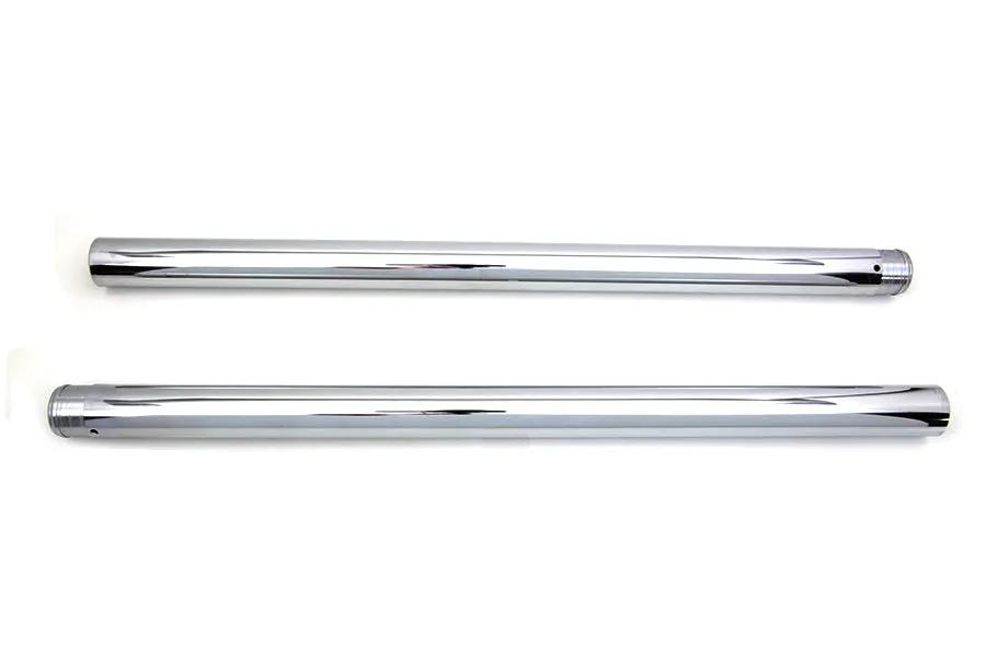V-Twin Chrome Fork Tube Set 4 Inch Over Stock for Harley Davidson FLT by V-Twin