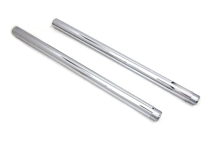 V-Twin Chrome Fork Tube Set 4 Inch Over Stock for Harley Davidson FLT by V-Twin