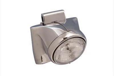 V-Twin 7 inch Headlamp Cowl Kit Chrome for Harley Davidson FL (1960-1969) by V-Twin