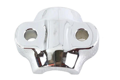 V-Twin Chrome Fork Slider Axle Cap for Left Side - Fits 35mm and 39mm Fork Tubes by V-Twin