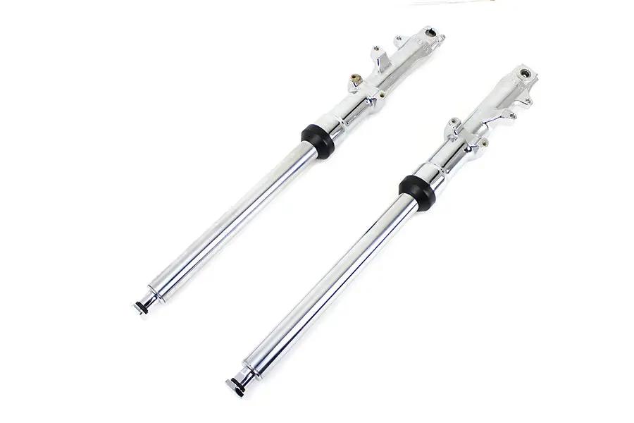 V-Twin 41mm Fork Slider Assembly with Chrome Sliders for Harley Davidson FX (1980-1983) by V-Twin