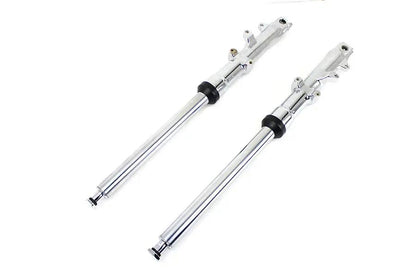 V-Twin 41mm Fork Slider Assembly with Chrome Sliders for Harley Davidson FX (1980-1983) by V-Twin
