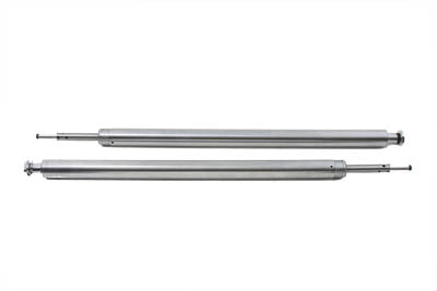 V-Twin 094233 Chrome Fork Tube Assembly, 12 Inches Over Stock for Harley-Davidson FLST