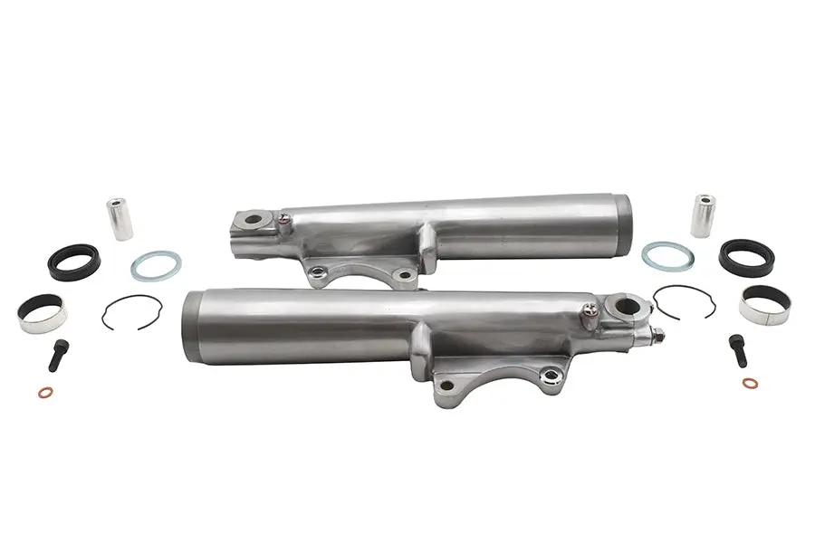V-Twin Polished 41mm Fork Slider Set for Harley Davidson FLT (1986-1995) by V-Twin
