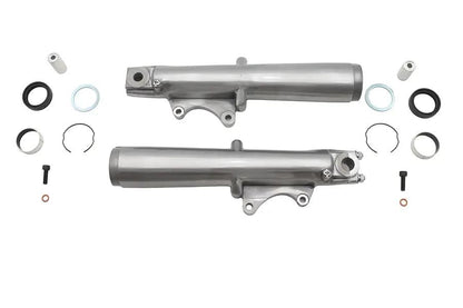 V-Twin Polished 41mm Fork Slider Set for Harley Davidson FLT (1986-1995) by V-Twin