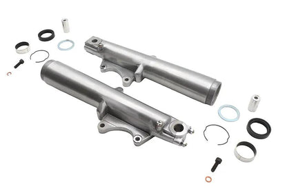 V-Twin Polished 41mm Fork Slider Set for Harley Davidson FLT (1986-1995) by V-Twin
