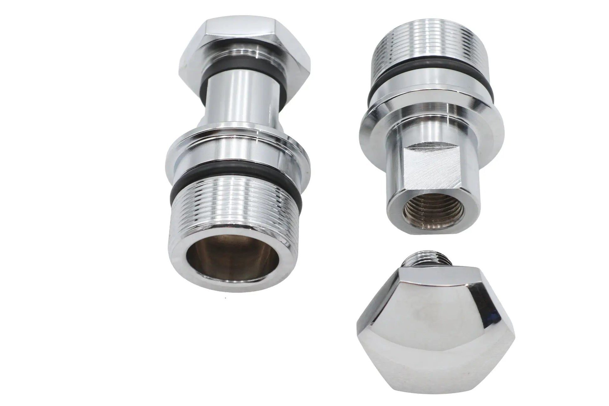 V-Twin Fork Tube Plug Kit Upper and Lower for Harley Davidson FL and FXST Models by V-Twin