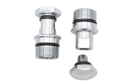 V-Twin Fork Tube Plug Kit Upper and Lower for Harley Davidson FL and FXST Models by V-Twin