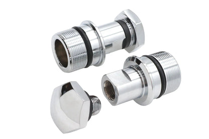 V-Twin Fork Tube Plug Kit Upper and Lower for Harley Davidson FL and FXST Models by V-Twin