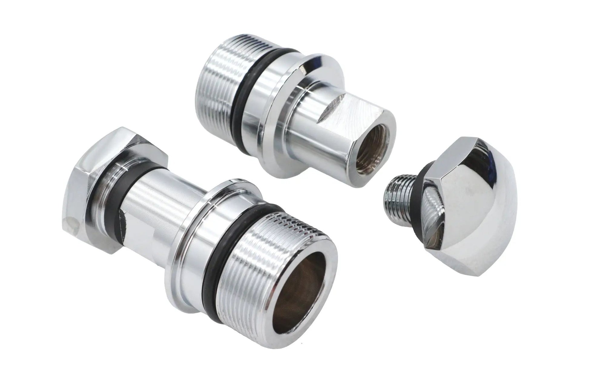 V-Twin Fork Tube Plug Kit Upper and Lower for Harley Davidson FL and FXST Models by V-Twin