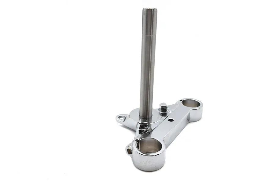 V-Twin Lower Triple Tree Chrome for Harley Davidson FXR and XLC Models by V-Twin