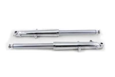 V-Twin 41mm Fork Tube Assembly with Chrome Sliders for Harley Davidson FL (1949-1958) by V-Twin