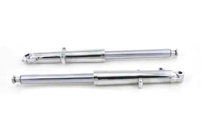 V-Twin 41mm Fork Tube Assembly with Chrome Sliders for Harley Davidson FL (1949-1958) by V-Twin