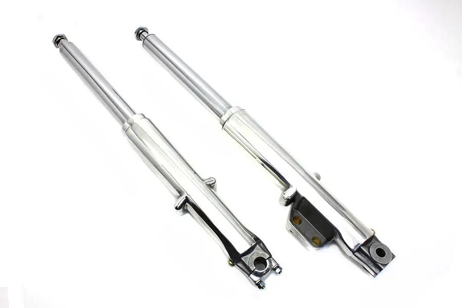 V-Twin Fork Slider Assembly with Polished Sliders for Harley Davidson FL (1973-1982) by V-Twin