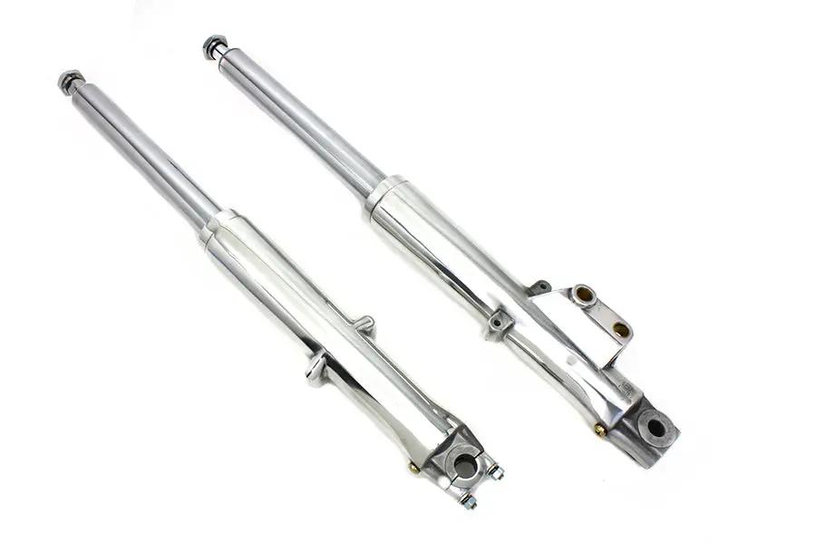 V-Twin Fork Slider Assembly with Polished Sliders for Harley Davidson FL (1973-1982) by V-Twin