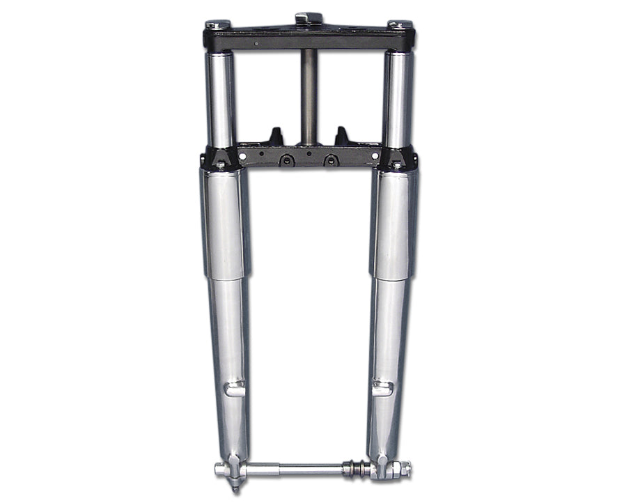 V-Twin 24-0789 41mm Fork Assembly with Polished Sliders