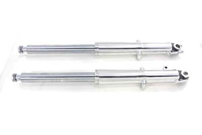 V-Twin 41mm Hard Chrome Fork Slider Assembly with Polished Sliders for Harley Davidson FL (1949-1958)