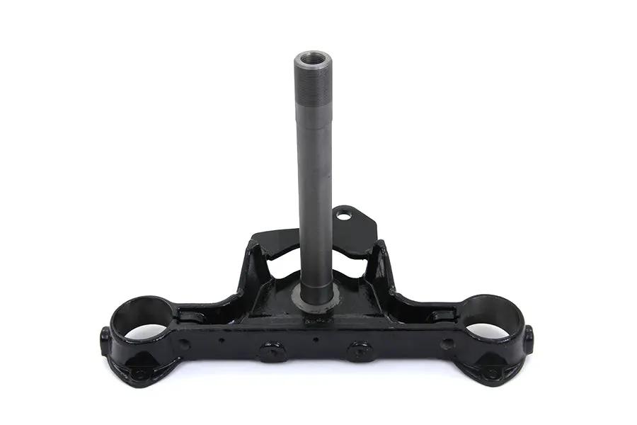 V-Twin Lower Triple Tree Black for Harley Davidson FL Models by V-Twin