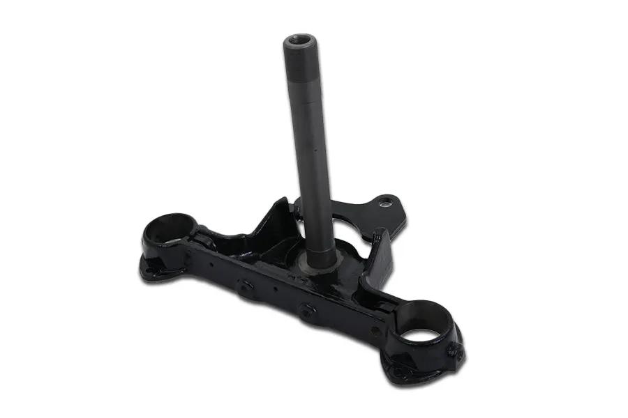 V-Twin Lower Triple Tree Black for Harley Davidson FL Models by V-Twin