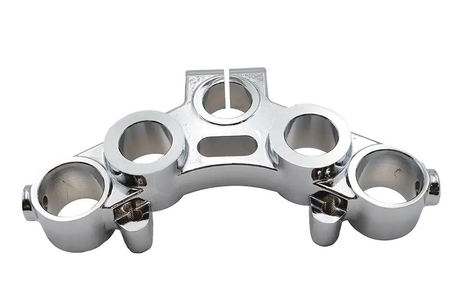 V-Twin Top Triple Tree Chrome for Harley Davidson XL (1973-1982) by V-Twin