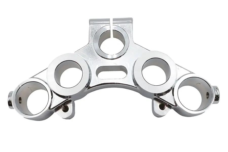 V-Twin Top Triple Tree Chrome for Harley Davidson XL (1973-1982) by V-Twin