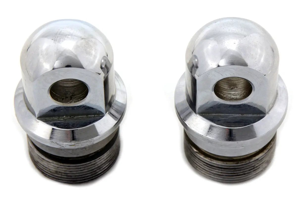 V-Twin Zinc Fork Tube Plug Set for Harley Davidson FX and FLST 1977-1987 by V-Twin