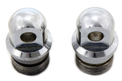 V-Twin Zinc Fork Tube Plug Set for Harley Davidson FX and FLST 1977-1987 by V-Twin