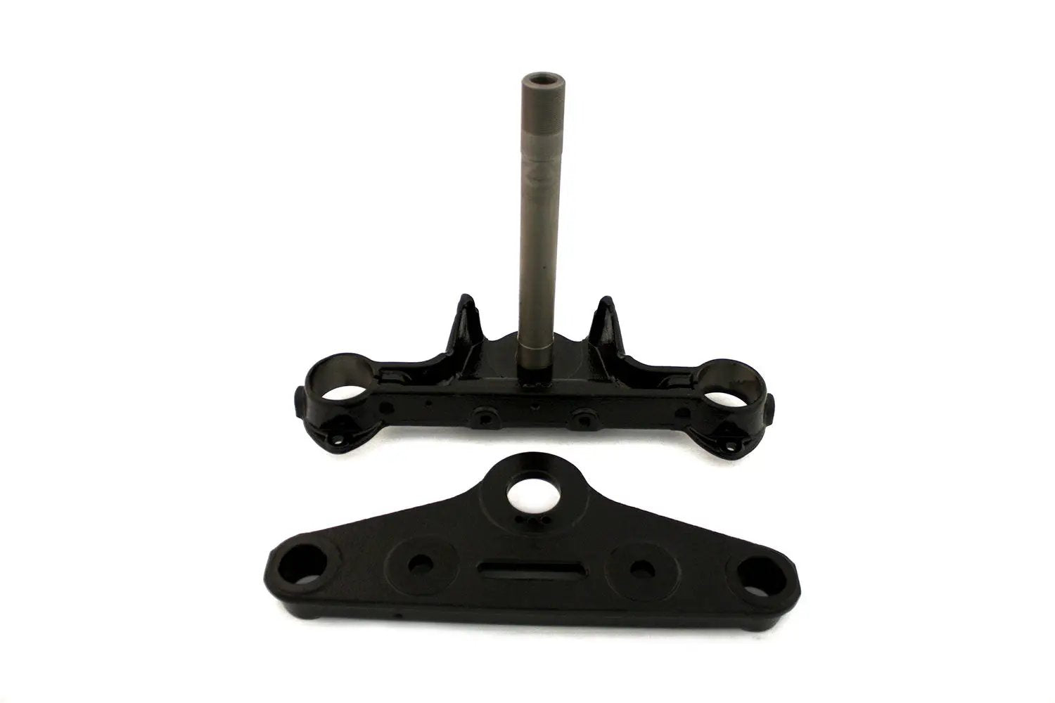 V-Twin Black Triple Tree Set for Harley Davidson FL Models by V-Twin