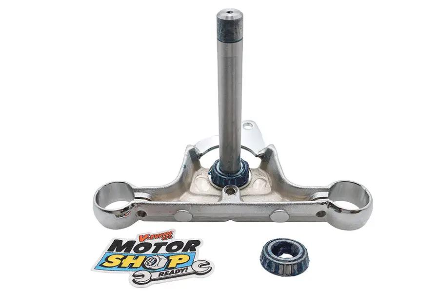 Motorshop Lower Triple Tree with Bearing for Harley Davidson FXWG and FXST (1980-1986) by Motorshop