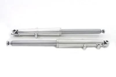 V-Twin 41mm Fork Slider Assembly with Polished Sliders for Harley Davidson FL 1969-1971 by V-Twin
