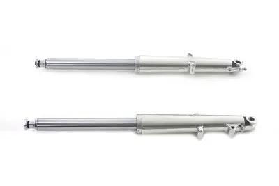 V-Twin 41mm Fork Slider Assembly with Polished Sliders for Harley Davidson FL 1969-1971 by V-Twin