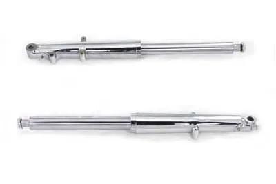 V-Twin 41mm Fork Slider Assembly with Chrome Sliders for Harley Davidson FL (1969-1971) by V-Twin