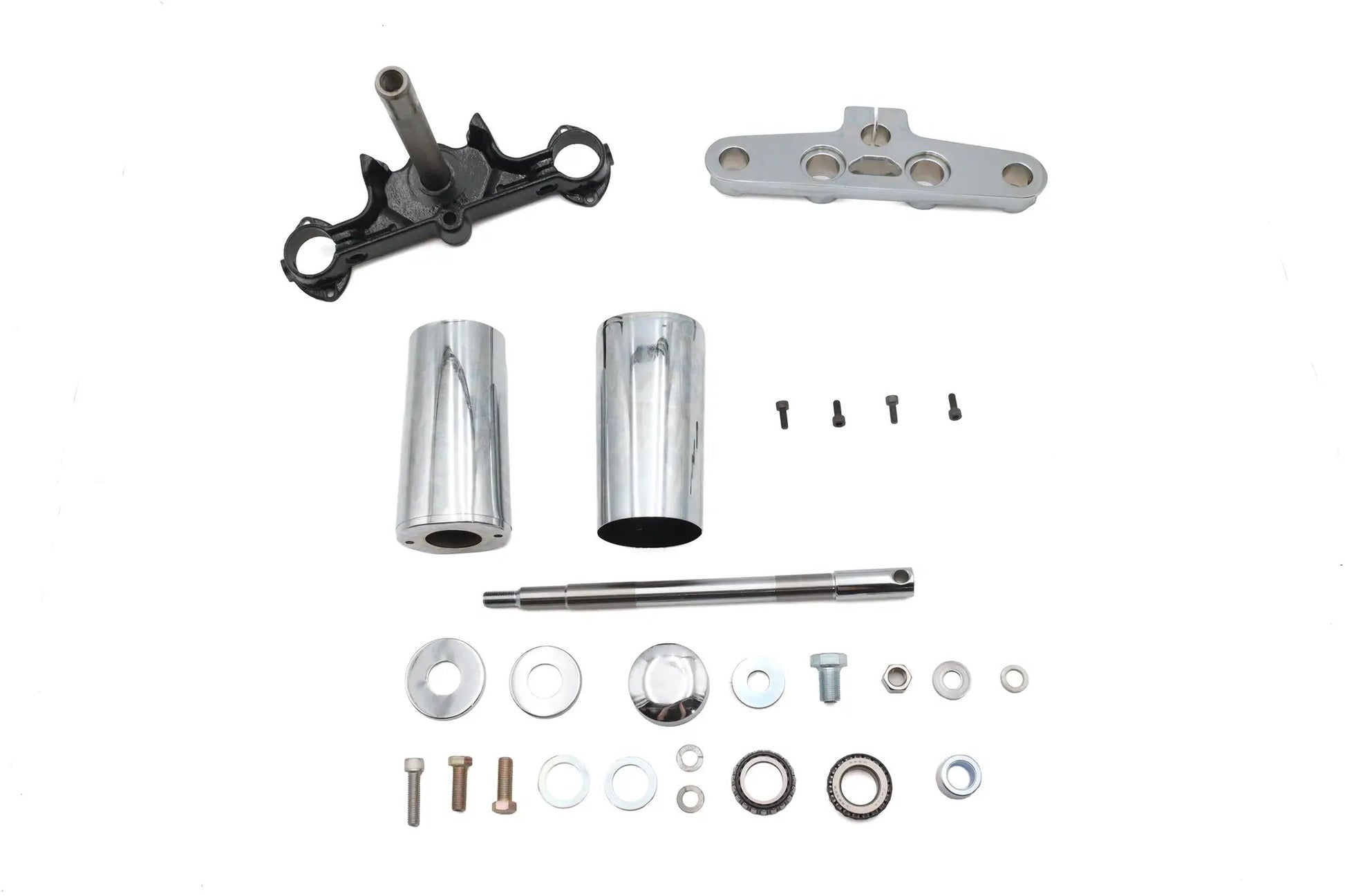 V-Twin 11 Inch Single Disc Fork Hardware Kit for Motorcycle Suspension by V-Twin