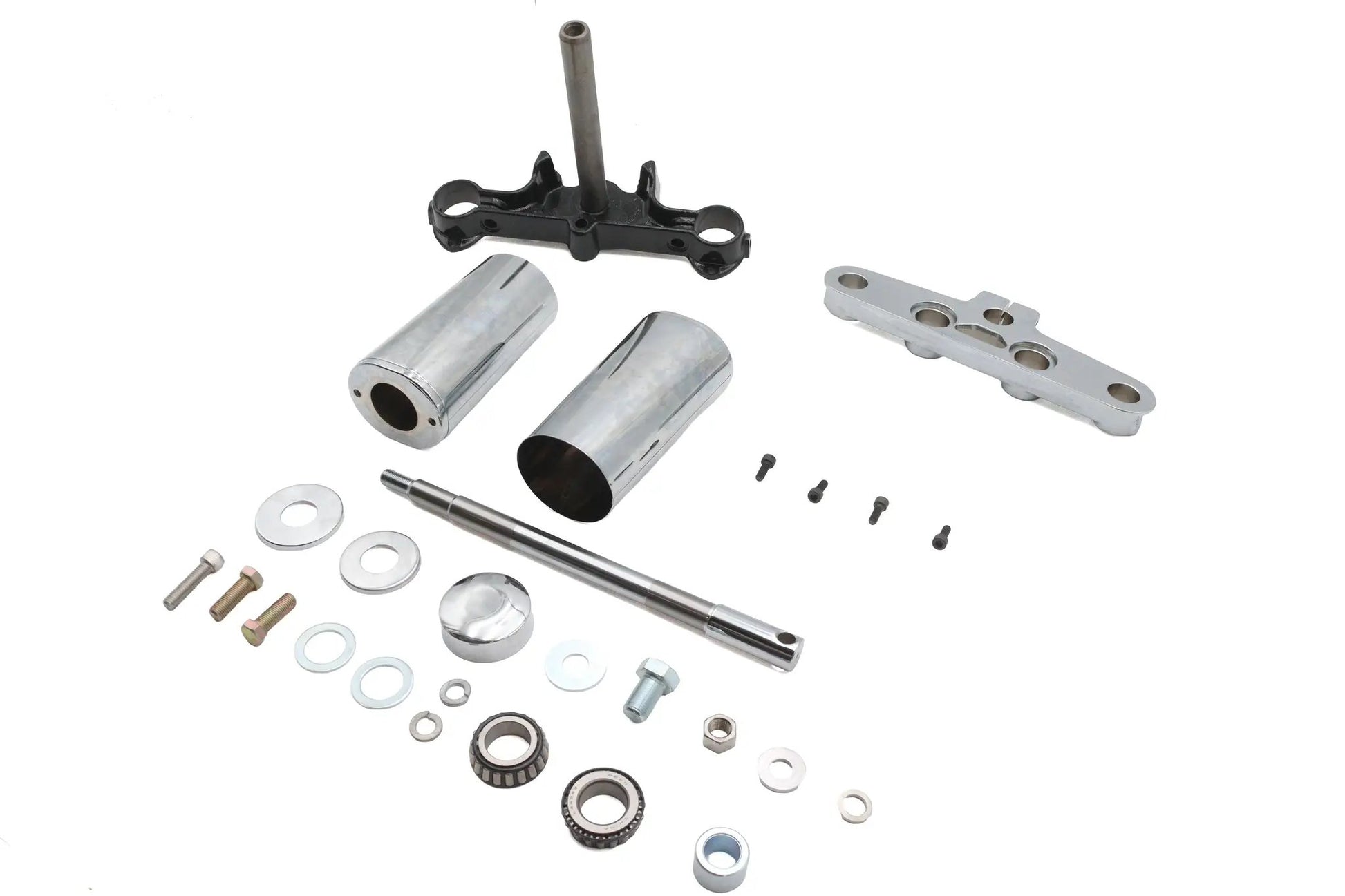 V-Twin 11 Inch Single Disc Fork Hardware Kit for Motorcycle Suspension by V-Twin