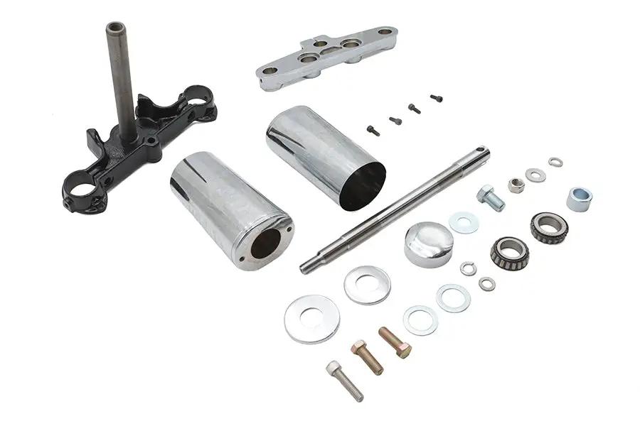 V-Twin 11 Inch Single Disc Fork Hardware Kit for Motorcycle Suspension by V-Twin