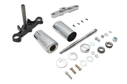 V-Twin 11 Inch Single Disc Fork Hardware Kit for Motorcycle Suspension by V-Twin