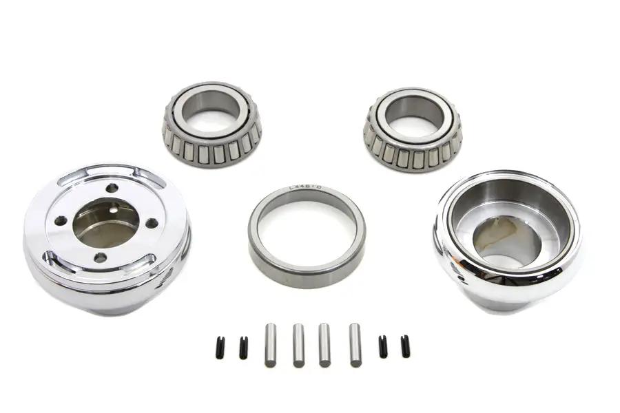 V-Twin Fork Neck Cup Kit Smooth for Harley Davidson FLH - 24-0874 by V-Twin