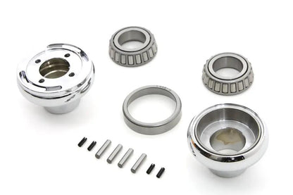 V-Twin Fork Neck Cup Kit Smooth for Harley Davidson FLH - 24-0874 by V-Twin