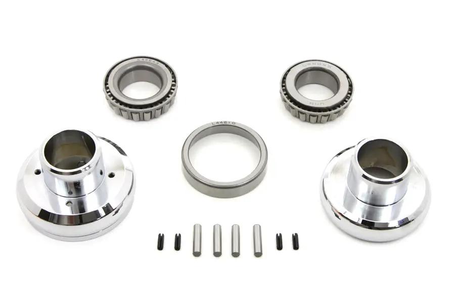 V-Twin Fork Neck Cup Kit Smooth for Harley Davidson FLH - 24-0874 by V-Twin