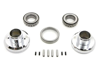 V-Twin Fork Neck Cup Kit Smooth for Harley Davidson FLH - 24-0874 by V-Twin