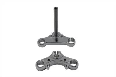 V-Twin Replica Triple Tree Set Chrome for Harley Davidson XL (2004-2013) by V-Twin