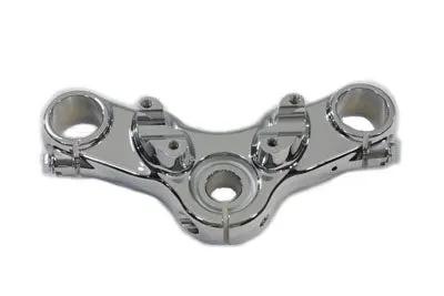 V-Twin Top Triple Tree Chrome for 39mm Fork Tubes - Fits Harley Davidson XL (2011-2015) by V-Twin