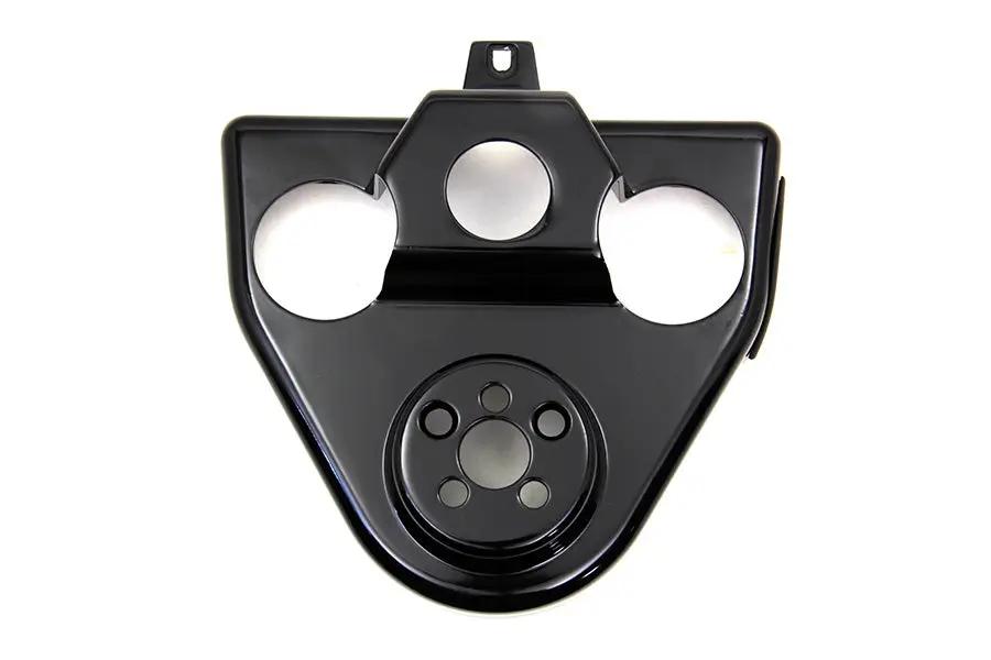 V-Twin Black Handlebar Riser Cover for Harley Davidson FLHR (Part #77462B) by V-Twin
