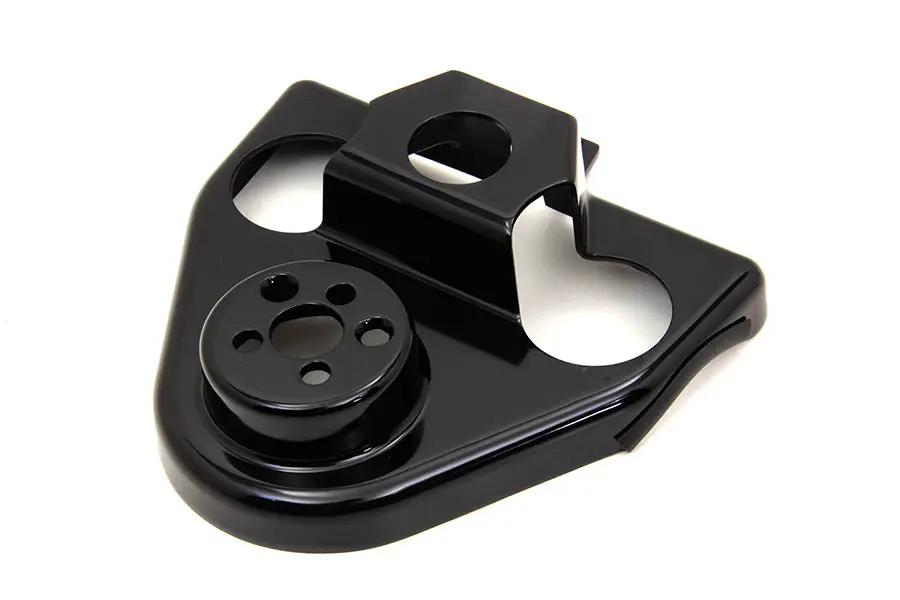 V-Twin Black Handlebar Riser Cover for Harley Davidson FLHR (Part #77462B) by V-Twin